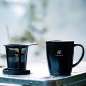 Preview: HARIO Zebrang Insulated Mug with Lid 170ml (ZB-SMCM-300B)