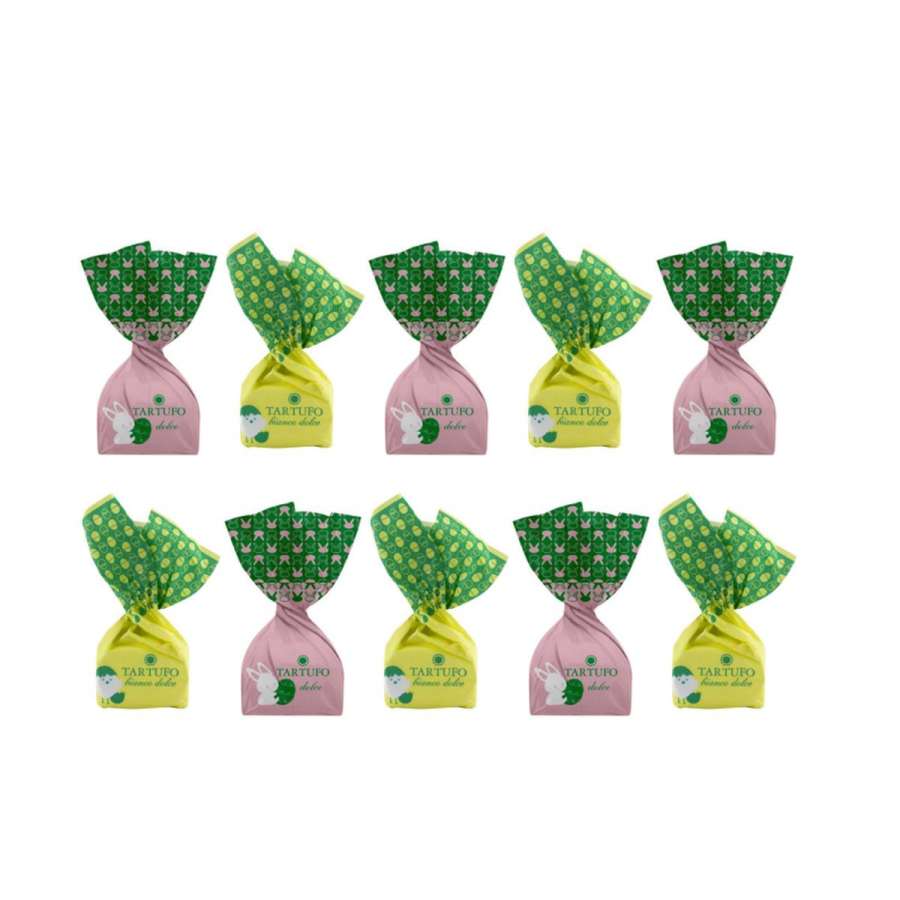 EASTER Tartufi Dolci White & Black , 10 Trüffelpralinen