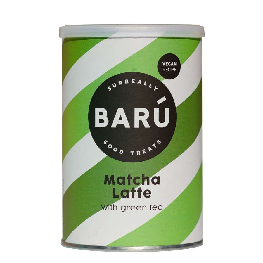 Barú, Matcha Latte with green tea, 250g Dose, vegan