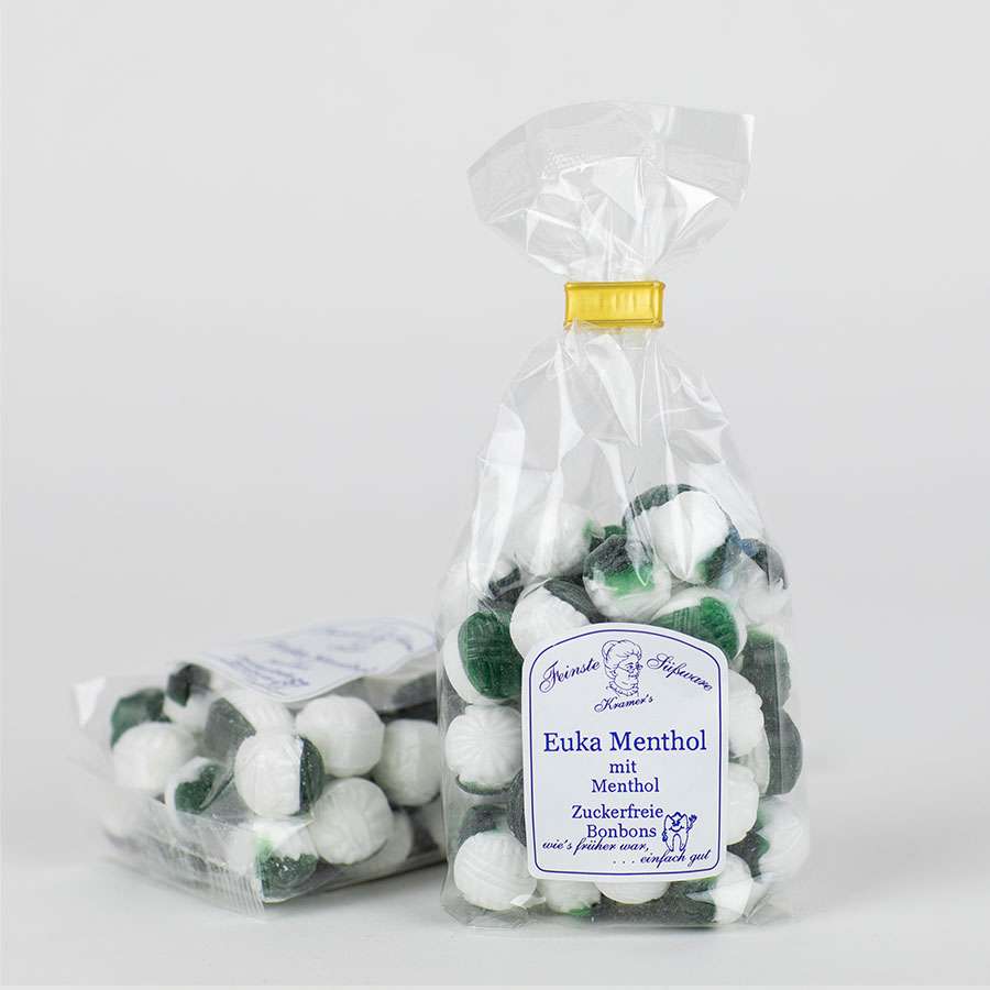 Euka Menthol-Bonbons mit Menthol, zuckerfrei