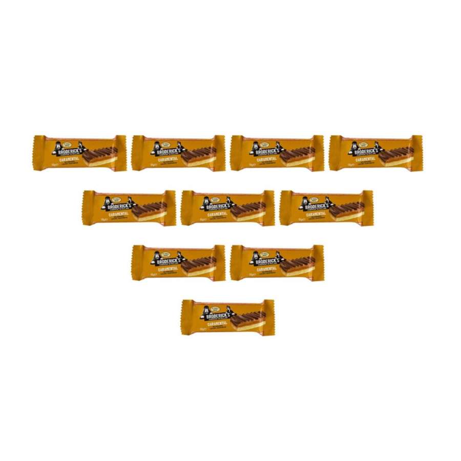 MHD 05-2026 / Broderick´s Caramel Slice, 10 Stück (500 Gramm)