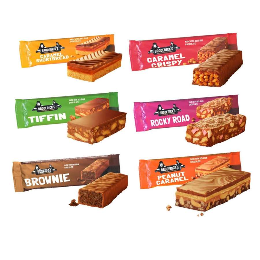 thokika Broderick's - Set, 6 Sorten je 1 Riegel