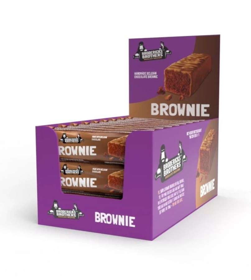 Broderick´s Brownie, Display mit 20 x 50 Gramm Riegel