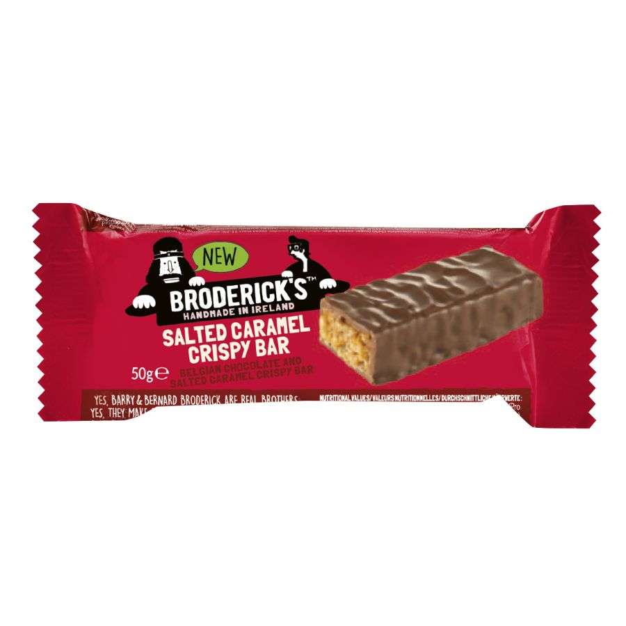 Broderick´s Choc & Salted Caramel Rice Crispy Bar