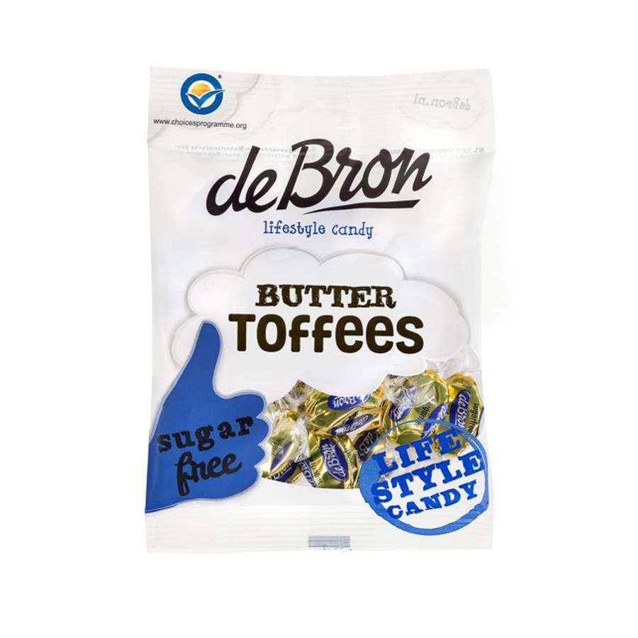 deBron Butter Toffees, zuckerfrei