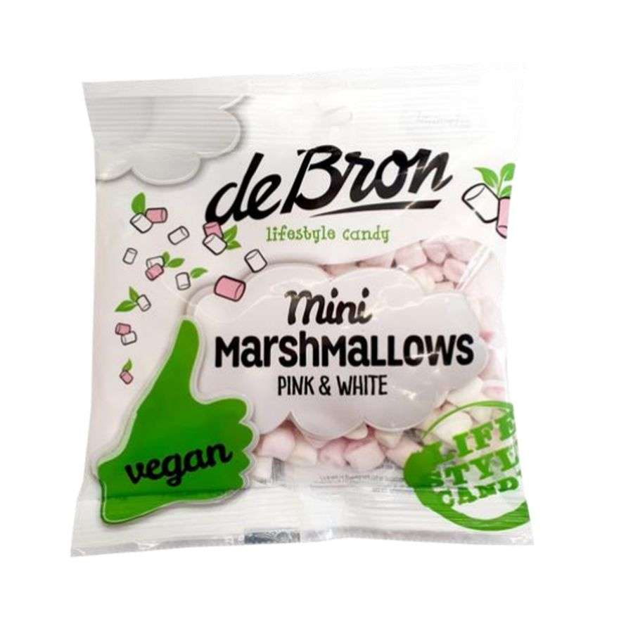 deBron Mini Marshmallows Pink & White