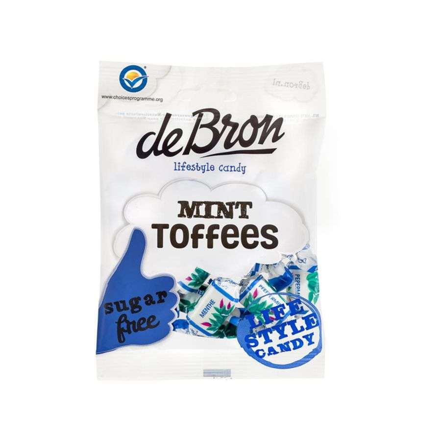 deBron Mint Toffees, zuckerfrei