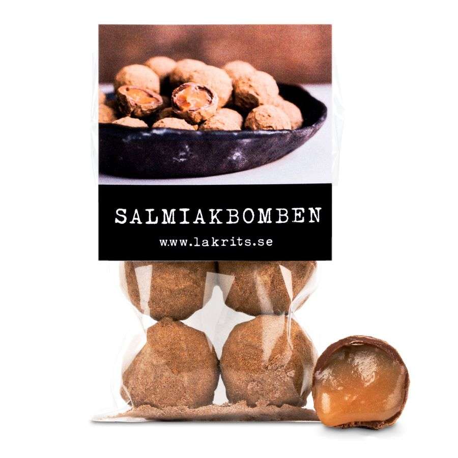 Salmiakbomben (4 Pralinen) von Haupt Lakritz