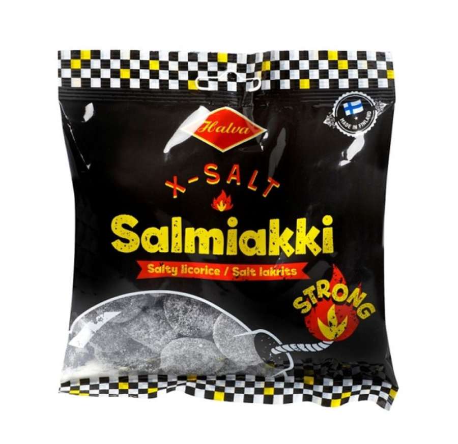 Salmiakpastillen, Halva Salmiakki aus Finnland, 120 Gramm