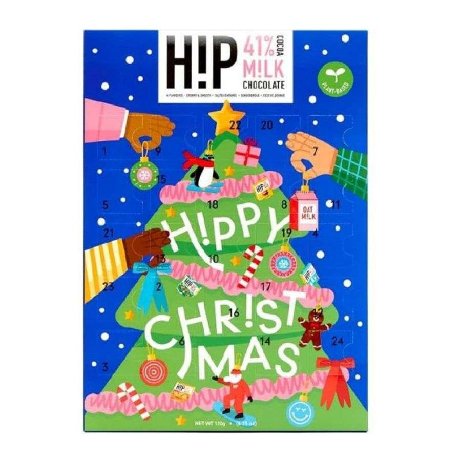 HIP Chocolate, vegan, Adventskalender, oat milk chocolate,