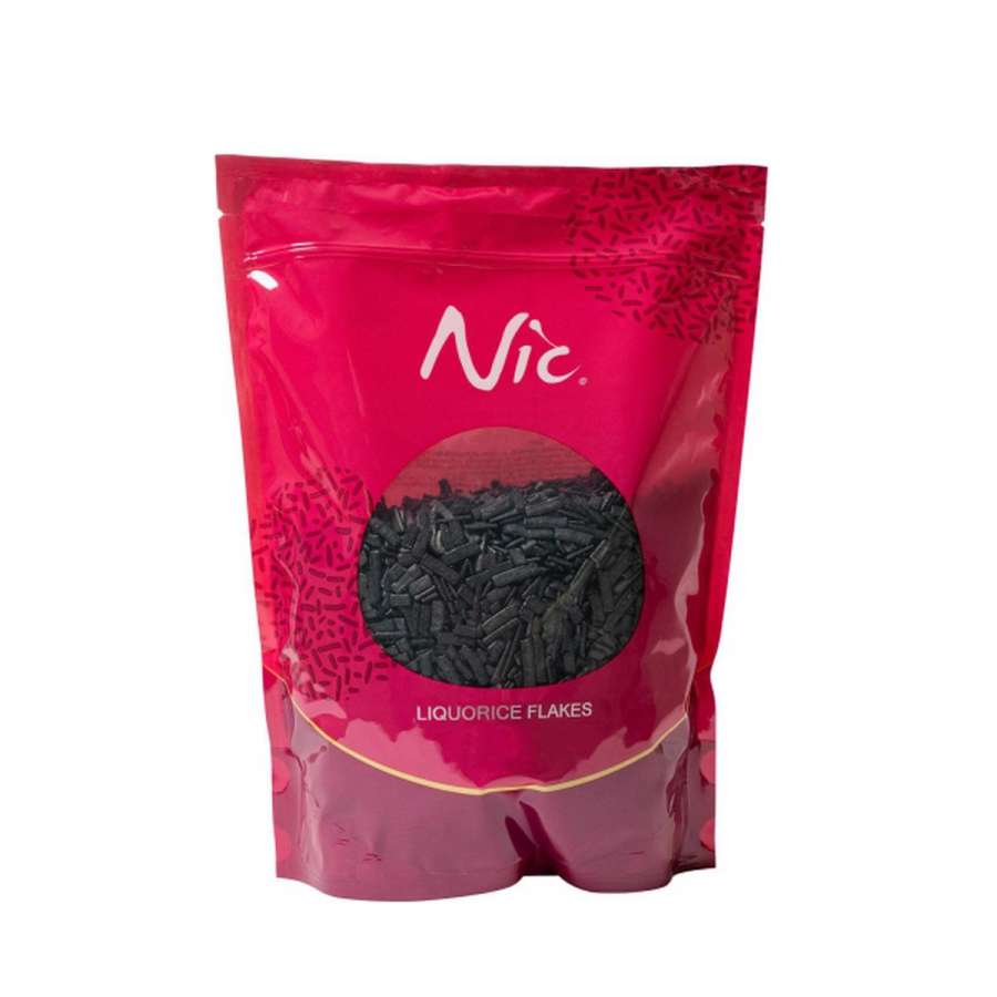NIC Liquorice Flakes / Salzlakritzflakes, 800 Gramm
