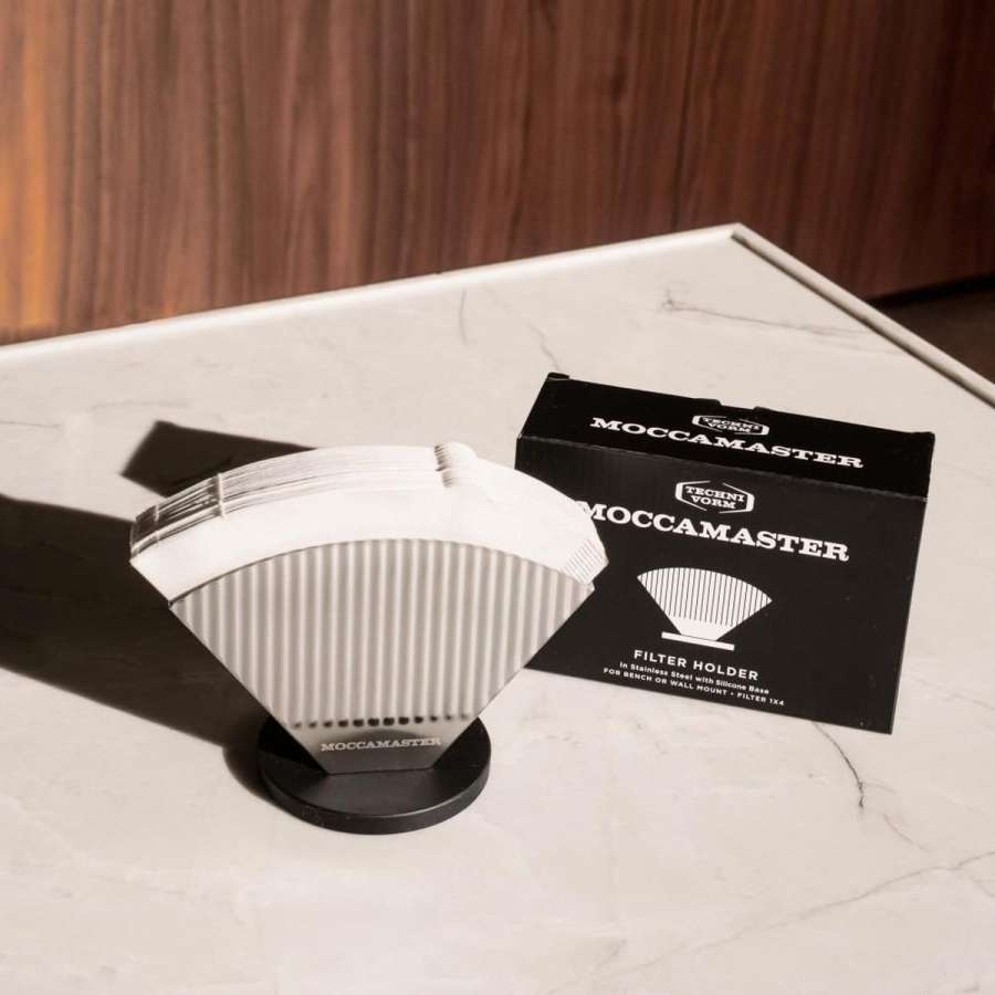 Preview: MOCCAMASTER Filtertütenhalter Edelstahl