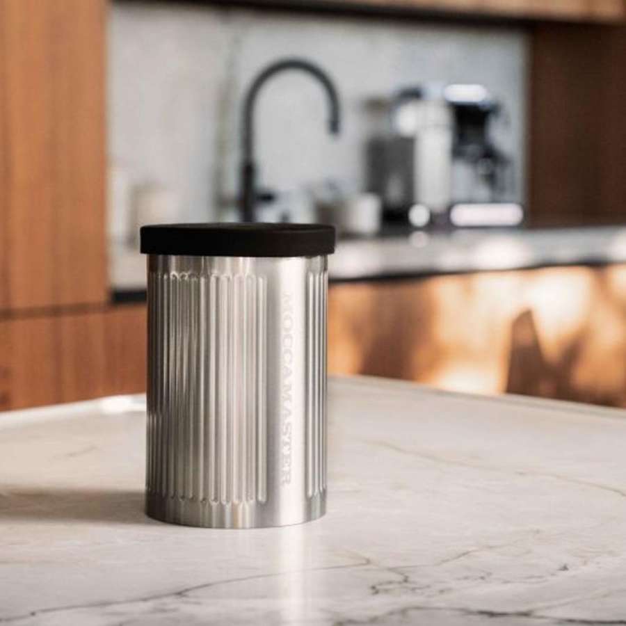 Preview: Moccamaster Kaffeedose Edelstahl