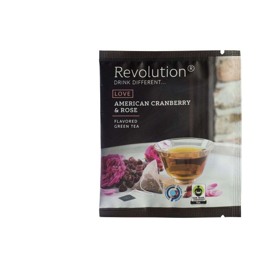 Preview: Revolution Tee 20ct - American Cranberry & Rose - Fairtrade