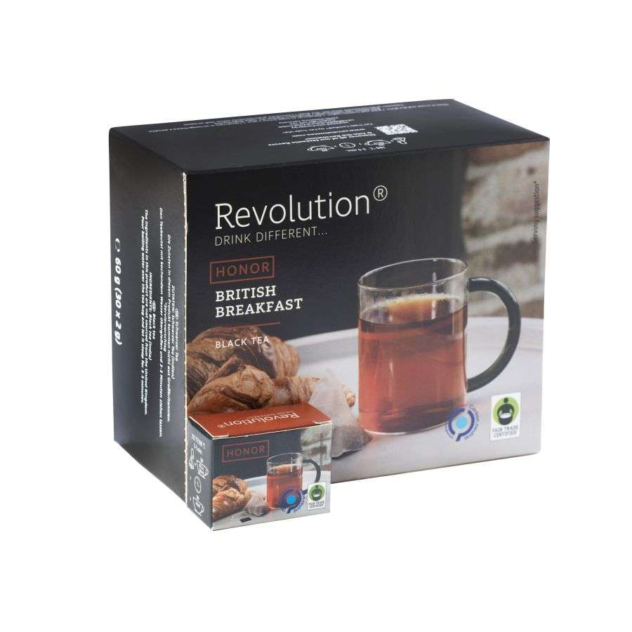 Revolution Tee 30ct - British Breakfast Tea - Fairtrade