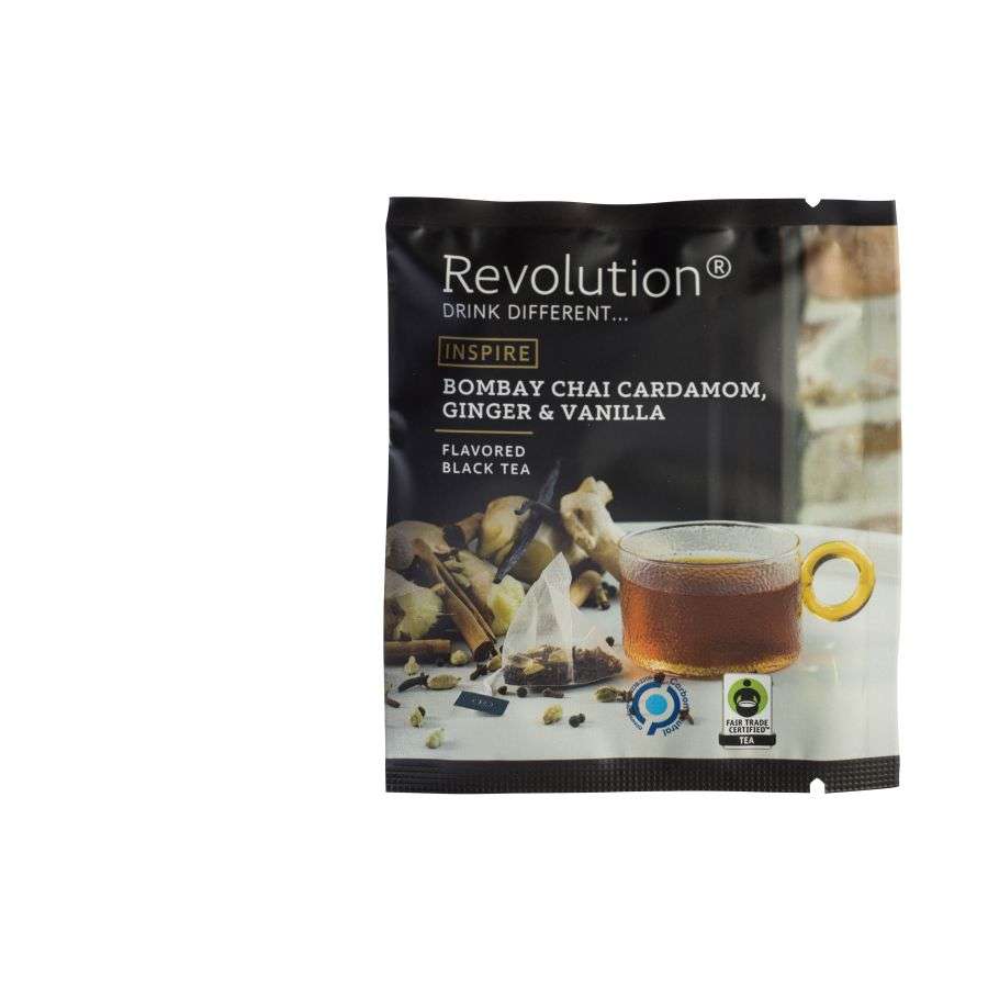 Preview: Revolution Tee 20ct - Bombay Chai Cardamom, Ginger & Vanilla - Fairtrade