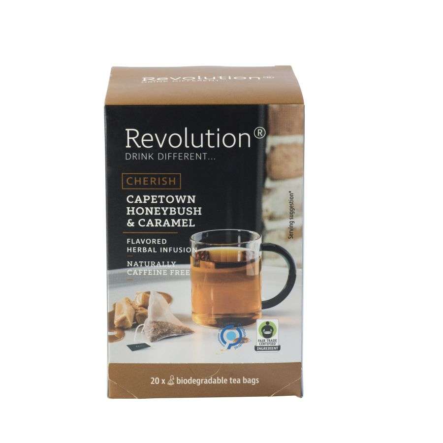 Preview: Revolution Tee 20ct - Capetown Honeybush & Caramel - Fairtrade