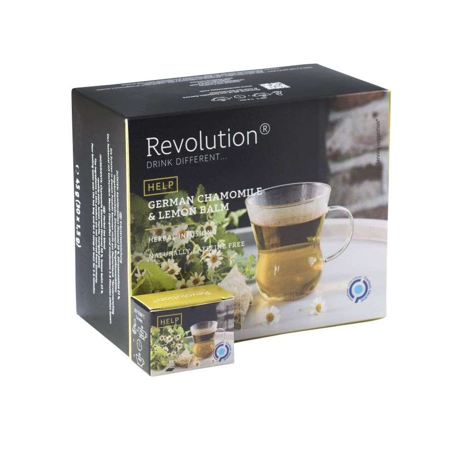 Revolution Tee 30ct - German Chamomile & Lemon Balm