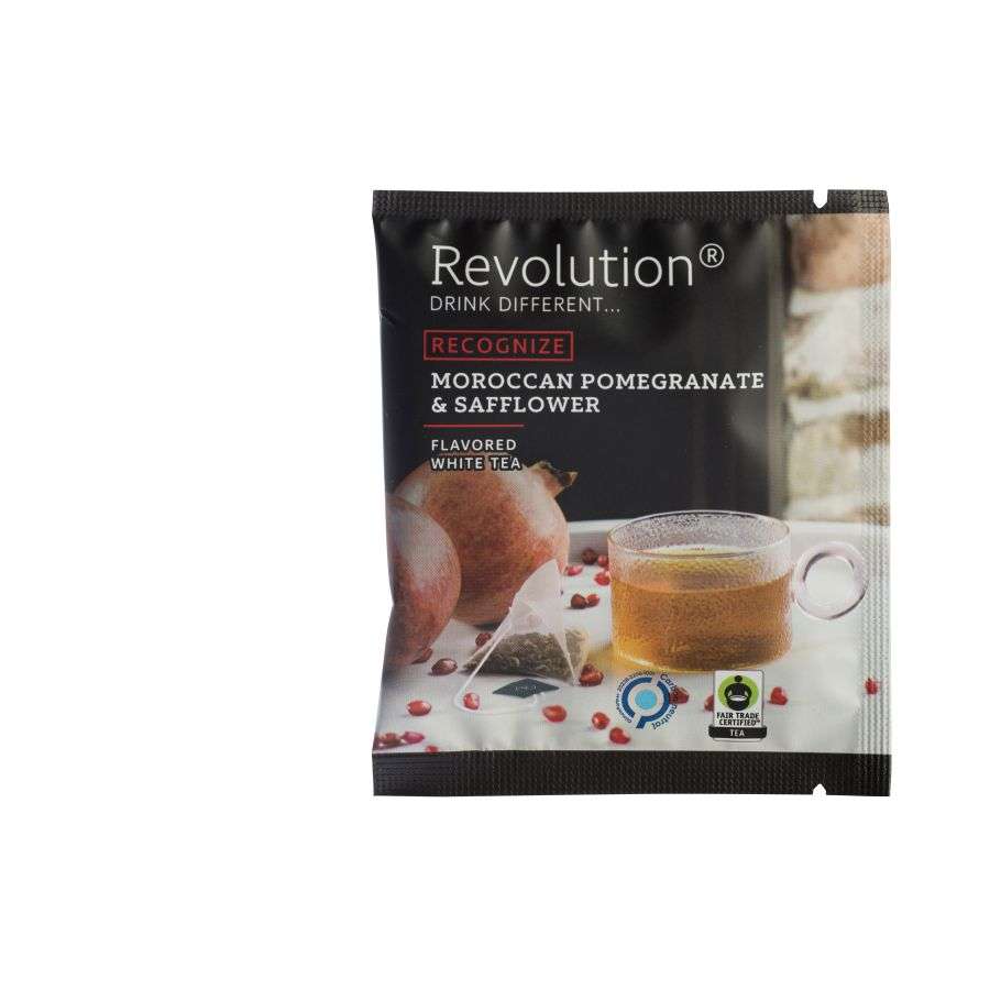 Preview: Revolution Tee 20ct - Moroccan Pomegranate & Safflower - Fairtrade