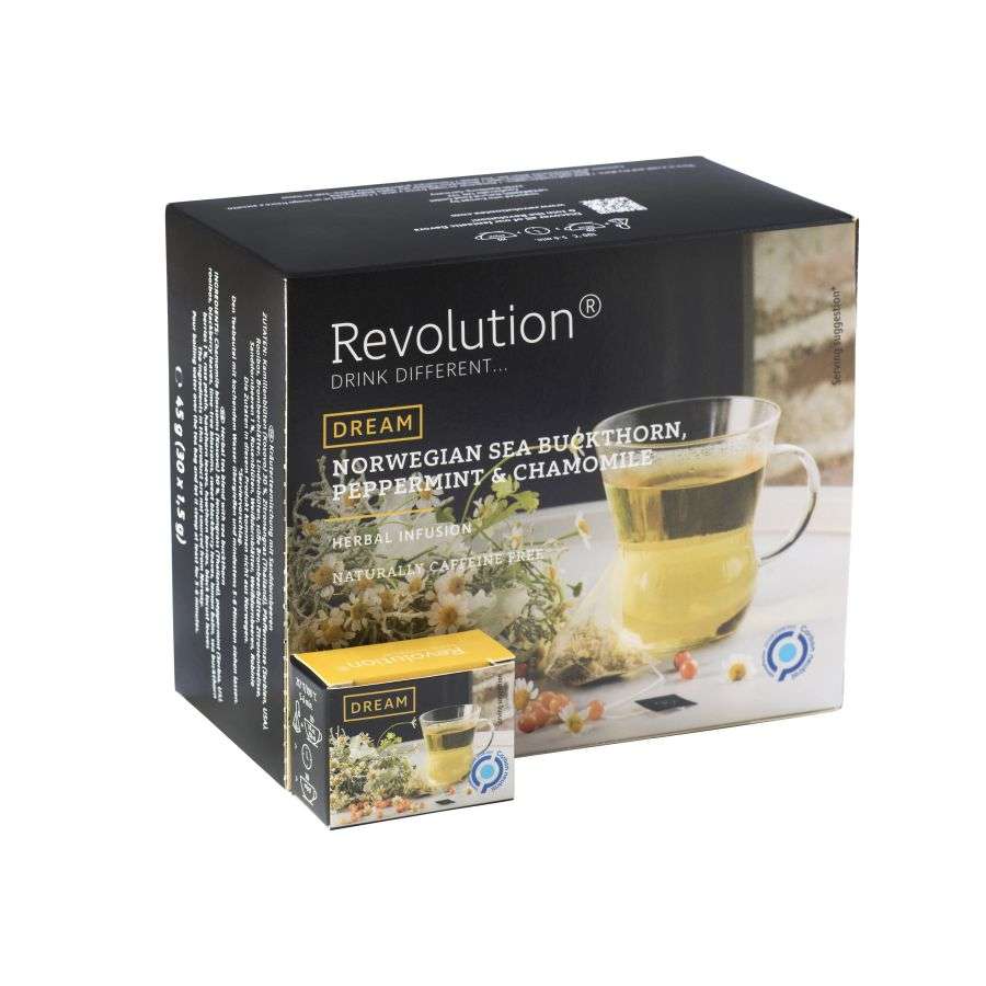 Revolution Tee 30ct - Norwegian Sea Buckthorn, Peppermint & Chamomille