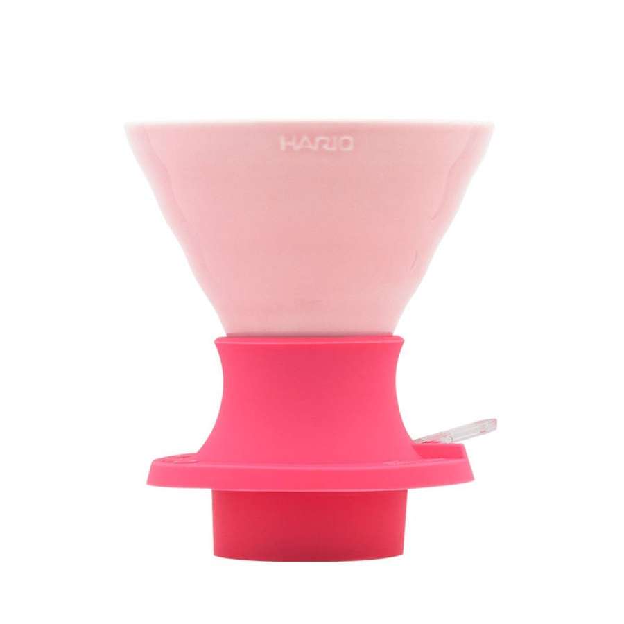 HARIO V60 Ceramic Immersion Coffee Dripper SWITCH 02 - Berry Pink