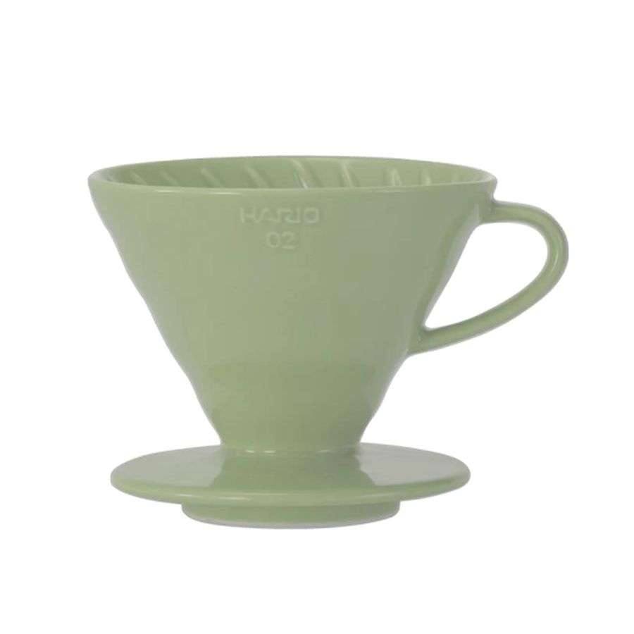 HARIO V60 Dripper "Colour Edition" Smokey Green (VDC-02-SG-BB)