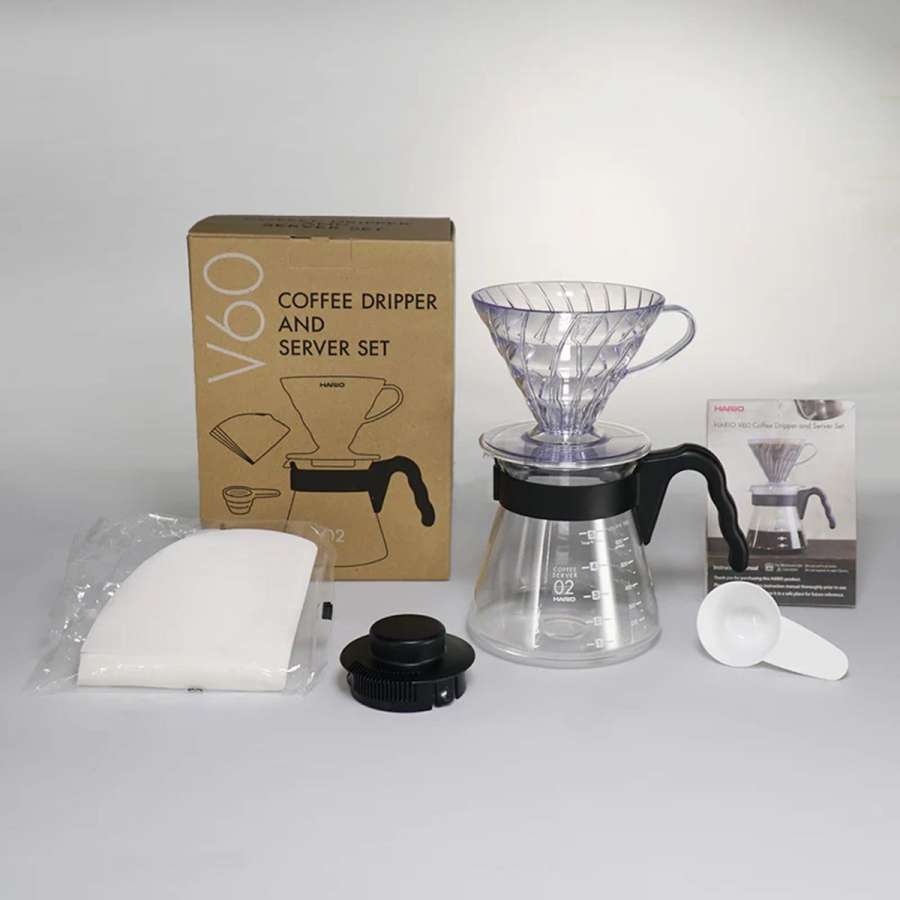 V60 Kaffeetropf- und Servier-Set, Größe 02 (VCDS-02-B-EU)