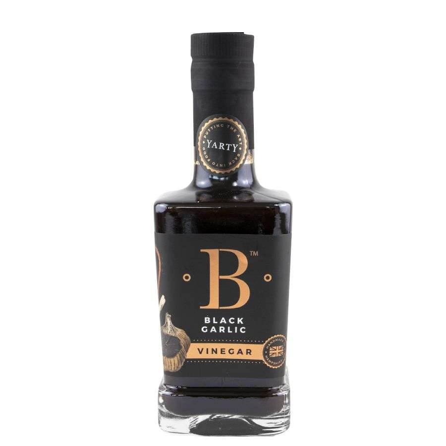 Yarty - "B" Black Garlic Vinegar, Knoblauchessig, dickflüssig