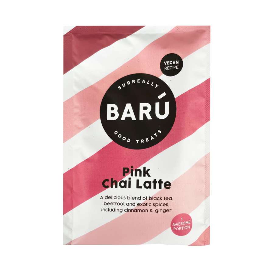 Barú, Pink Chai Latte, vegan, 12 Sachets