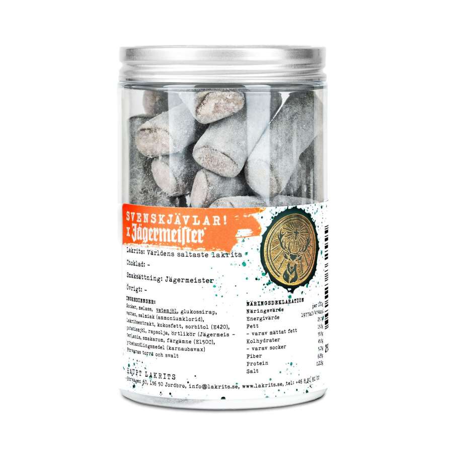 MHD 11-2025 / Haupt Lakrits - Svenskjävlar! Jägermeister, extrem salzig