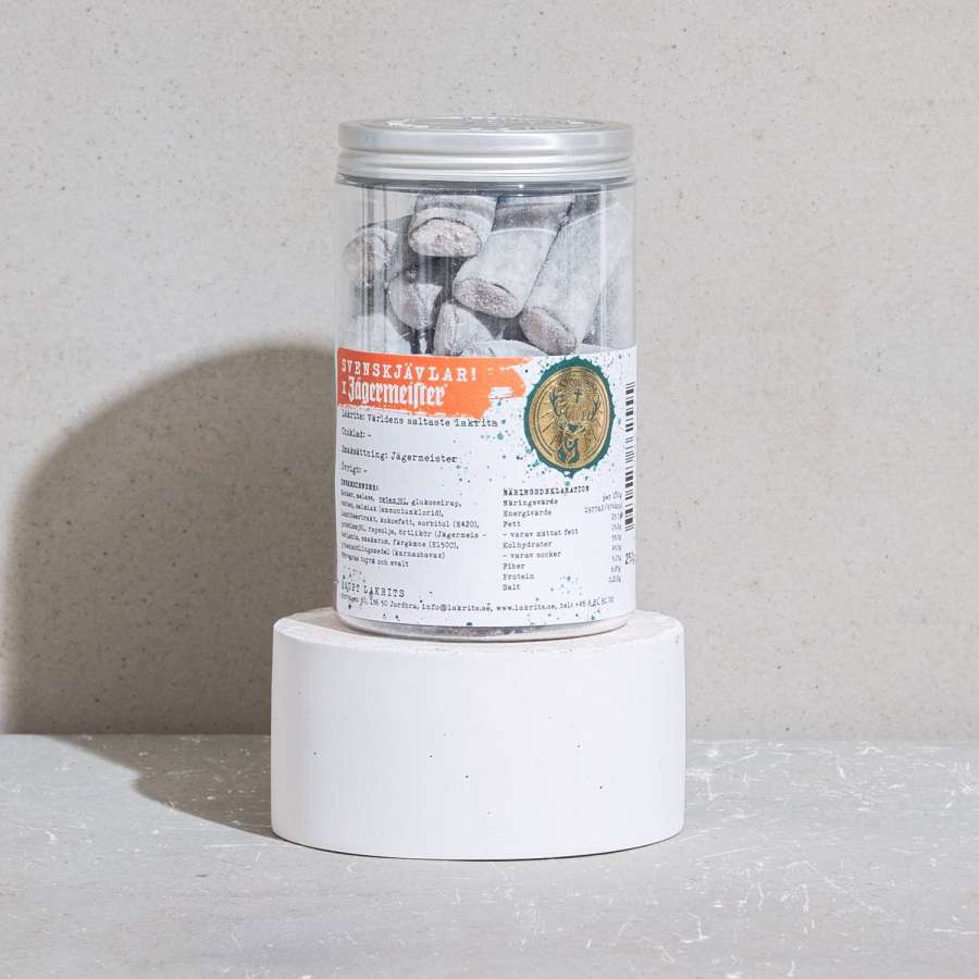 MHD 11-2025 / Haupt Lakrits - Svenskjävlar! Jägermeister, extrem salzig