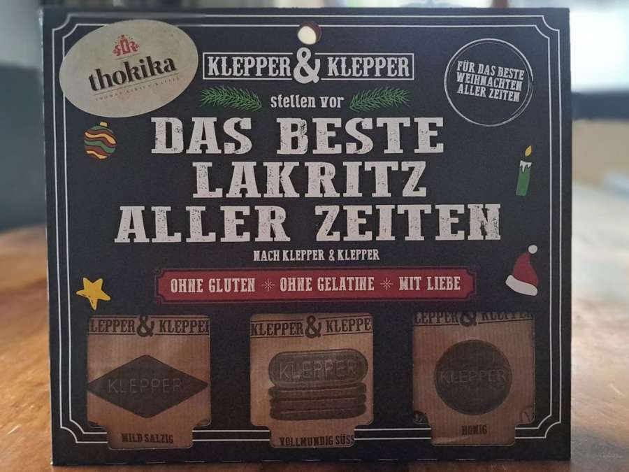 3er Set von Lakritz von Klepper & Klepper, 600 Gramm