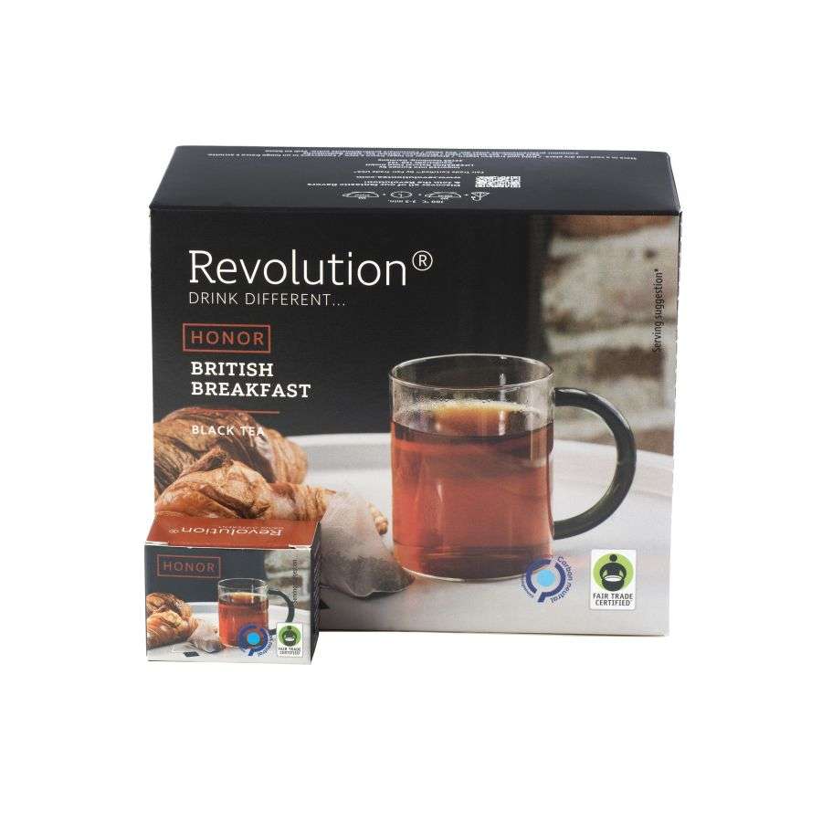Revolution Tee 30ct - British Breakfast Tea - Fairtrade