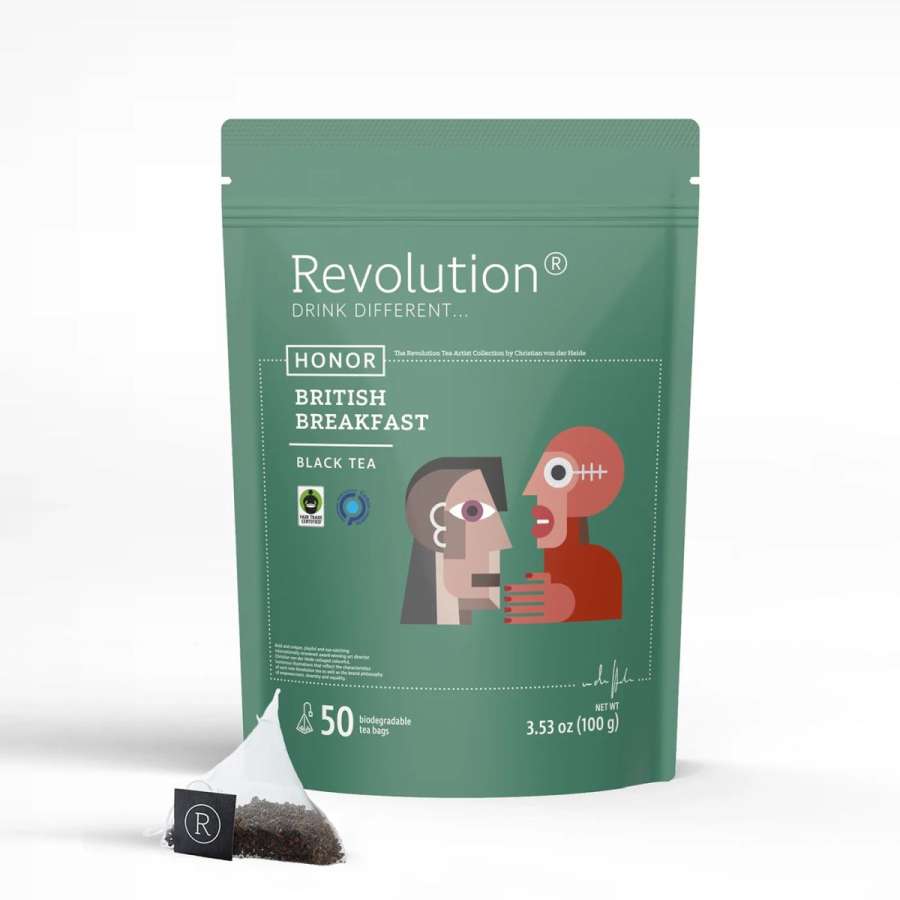 Revolution Tee 50ct - British Breakfast Tea - Fairtrade