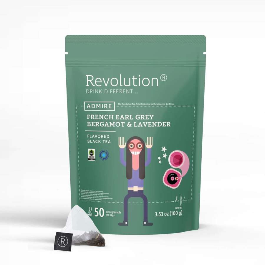 Revolution Tee 50ct - French Earl Grey Bergamot & Lavender - Fairtrade