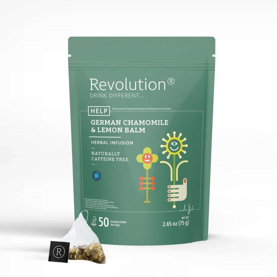 Revolution Tee 50ct - German Chamomile & Lemon Balm