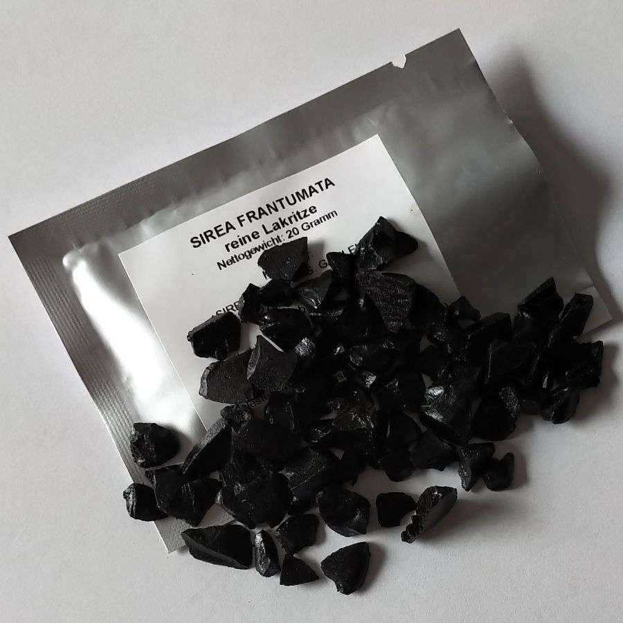 SIREA FRANTUMATA, reine Lakritze, Probierpackung 20 Gramm