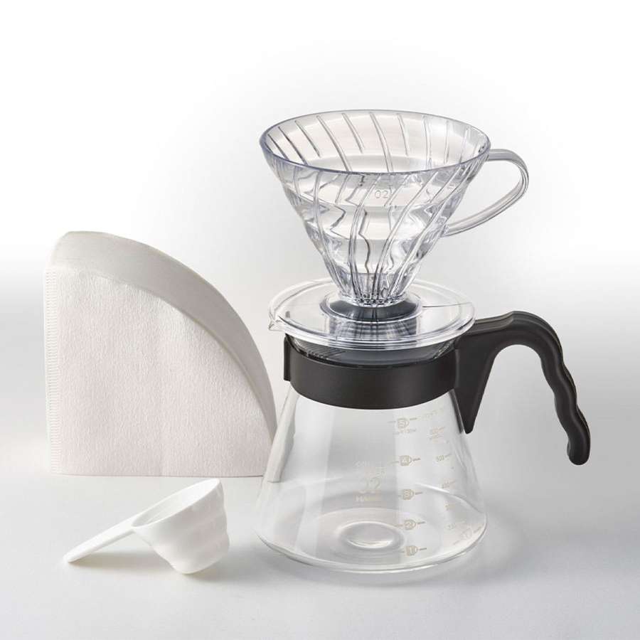 V60 Kaffeetropf- und Servier-Set, Größe 02 (VCDS-02-B-EU)