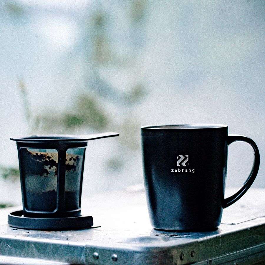 HARIO Zebrang Insulated Mug with Lid 170ml (ZB-SMCM-300B)
