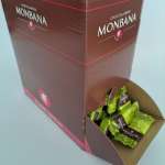 MHD 02-2026 / MONBANA - schokolierte Mandeln, 600 Gramm (ca. 200 Stück)